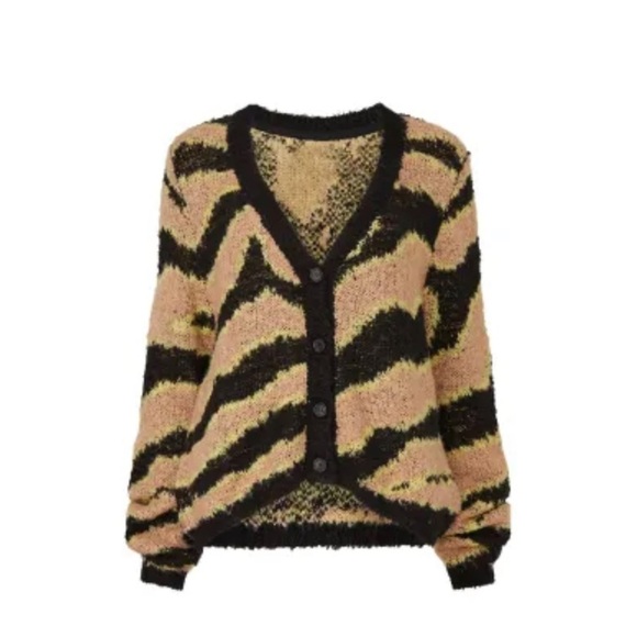 Le Superbe
Electric Zebra Cardigan size medium EUC - Picture 1 of 13
